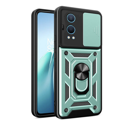 Hoes voor OnePlus Nord CE4 Lite, Techsuit, CamShield, Groen