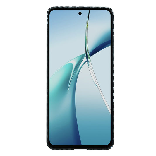 Hoes voor OnePlus Nord CE4 Lite, Techsuit, Carbonite FiberShell, Zwart Grijs