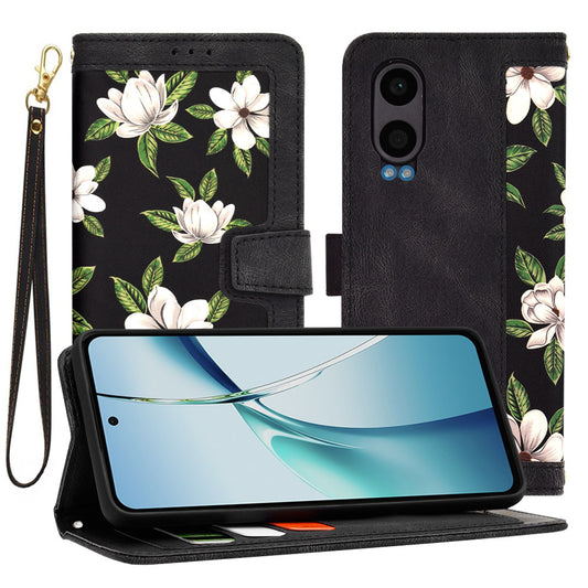 Hoesje voor OnePlus Nord CE4 Lite, Techsuit, FlipCraft, Zwart
