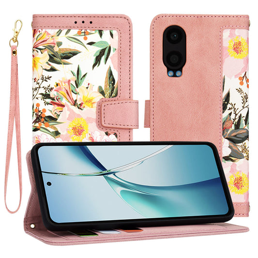Hoes voor OnePlus Nord CE4 Lite, Techsuit, FlipCraft, Roze