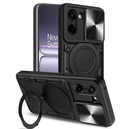Hoes voor OnePlus Nord CE5, Techsuit, CamGuard Pro, Zwart