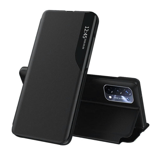 Hoes voor OnePlus Nord N200 5G / Oppo A74 5G / A54 5G, Techsuit, eFold, Zwart