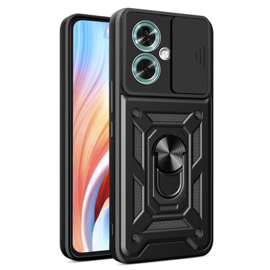 Hoes voor OnePlus Nord N30 SE / Oppo A79, Techsuit, CamShield, Zwart