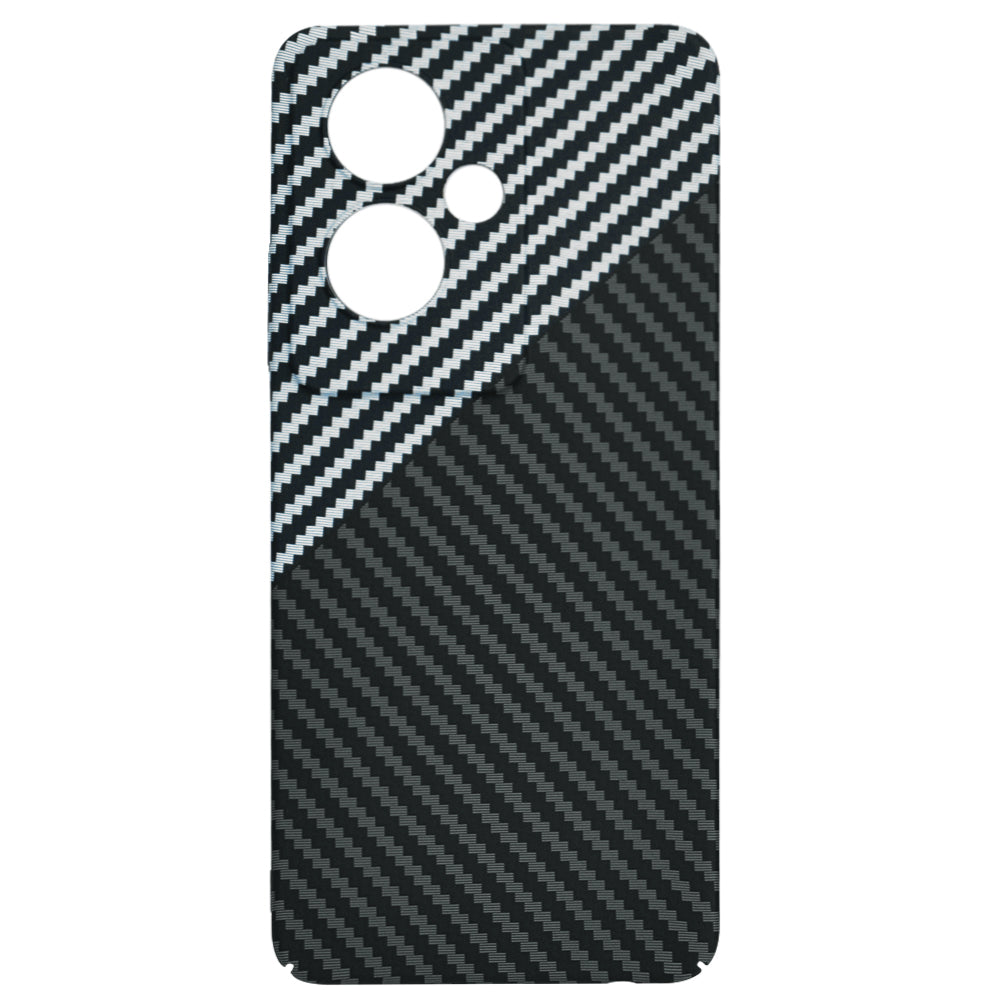 Hoes voor OnePlus Nord N30 SE / Oppo A79, Techsuit, Carbonite FiberShell, Zwart Grijs