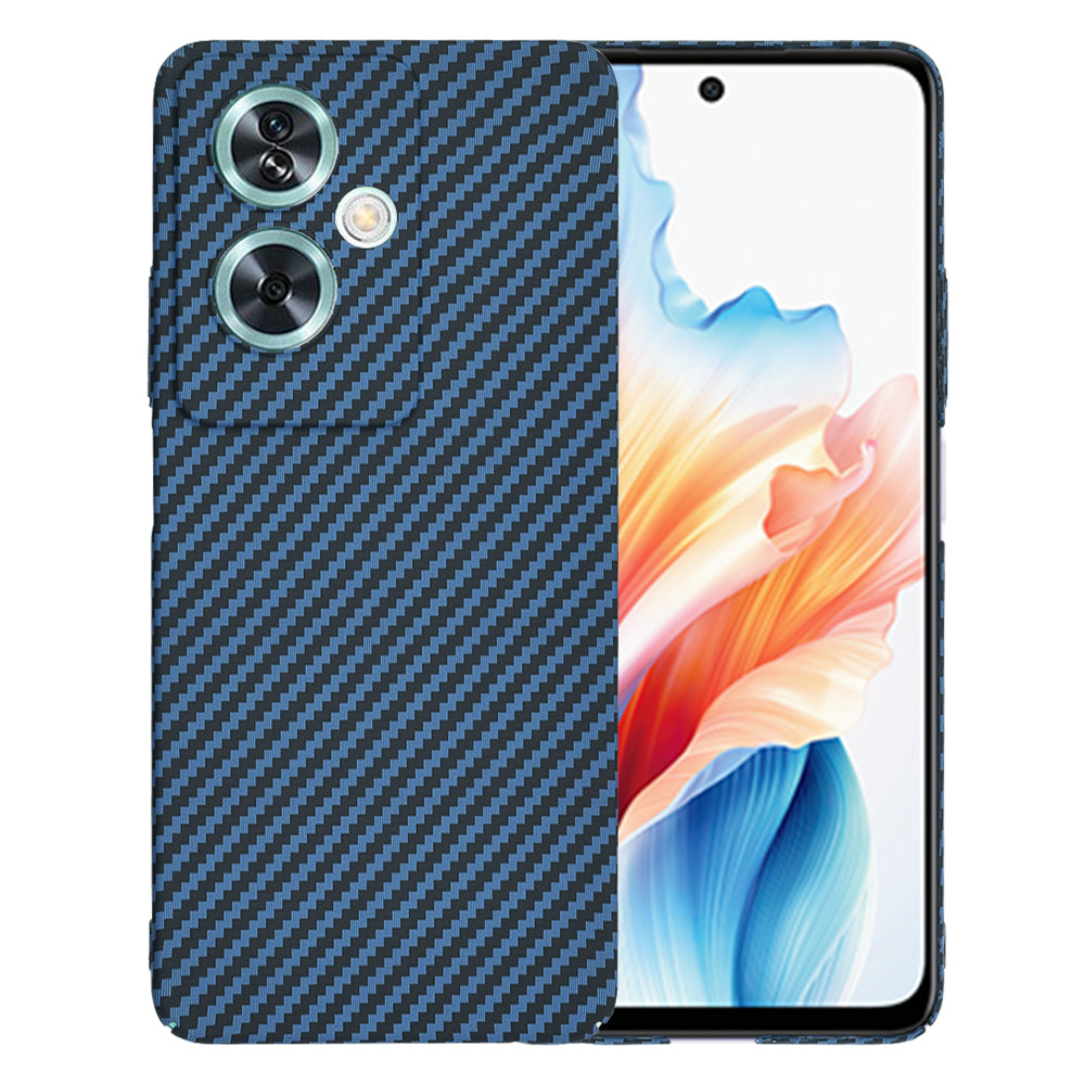 Hoes voor OnePlus Nord N30 SE / Oppo A79, Techsuit, Carbonite FiberShell, Turkoois