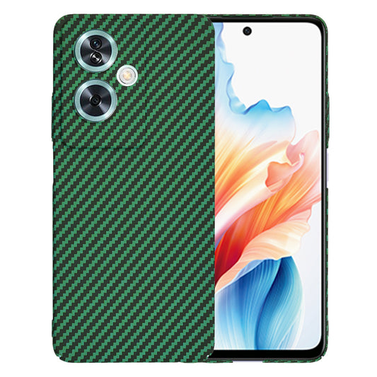 Hoes voor OnePlus Nord N30 SE / Oppo A79, Techsuit, Carbonite FiberShell, Groen