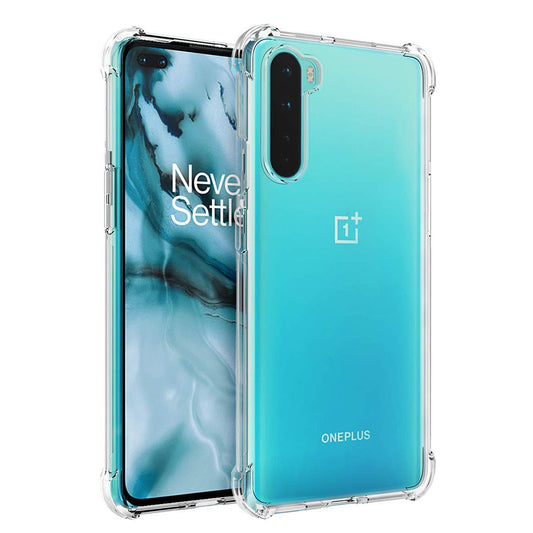 Hoesje voor OnePlus Nord, Techsuit, Schokbestendig Transparant