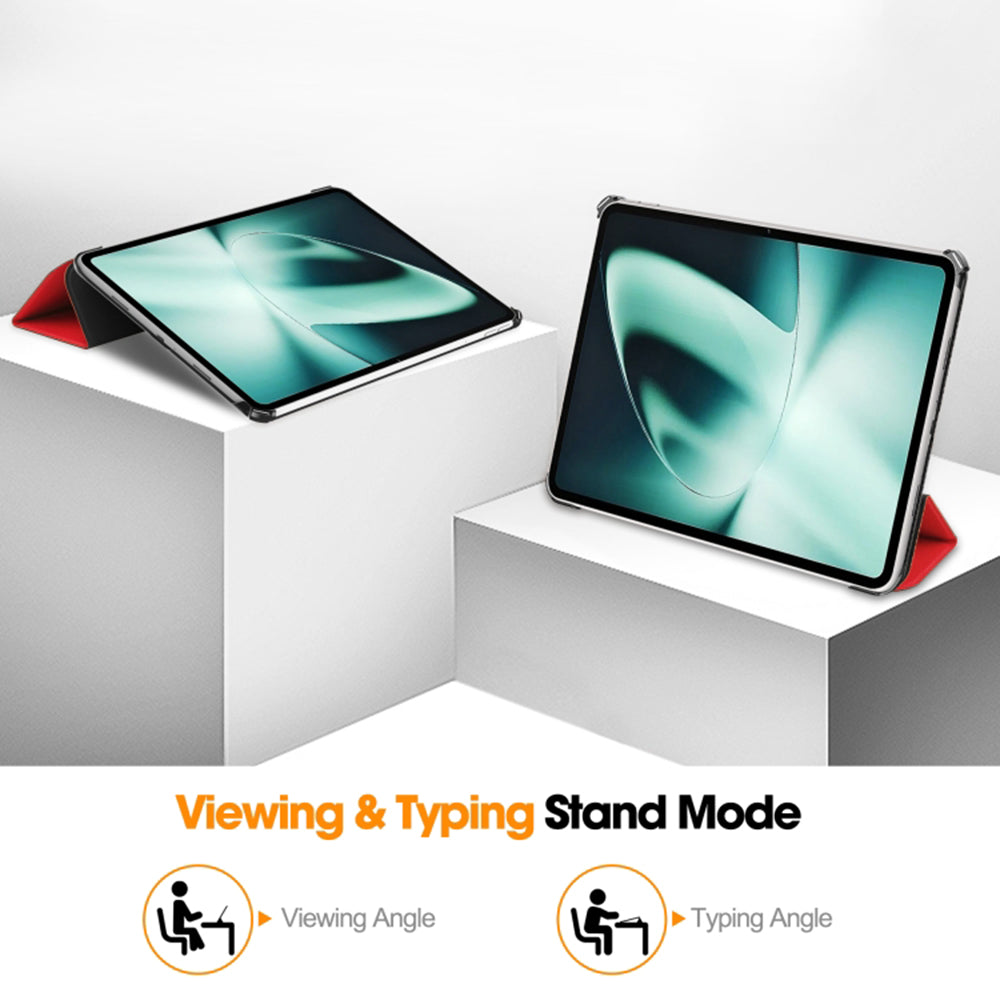 Hoes voor OnePlus Pad, Techsuit, FoldPro, Rood