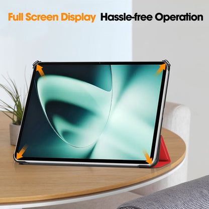 Hoes voor OnePlus Pad, Techsuit, FoldPro, Rood