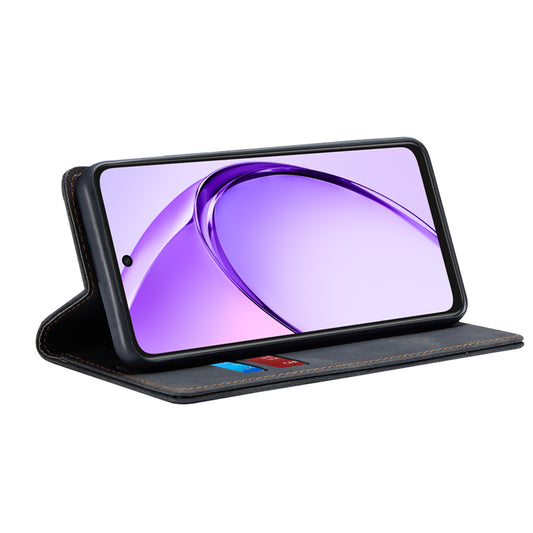 Hoes voor Oppo A3 4G / A3, Techsuit, Confy, Zwart