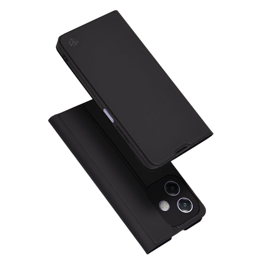 Hoes voor Oppo A3 4G / A3, Techsuit, Magskin Book, Zwart
