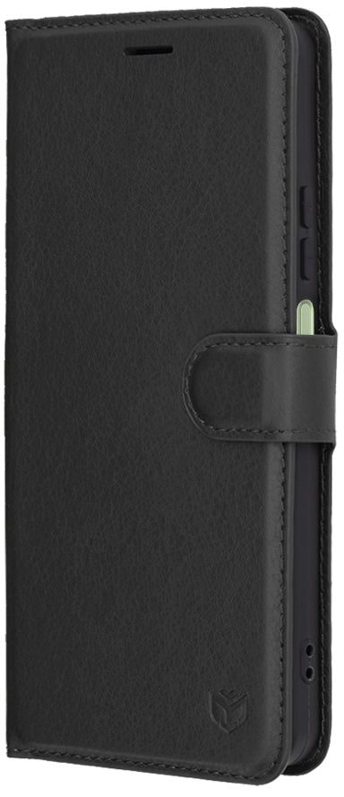 Hoes voor Oppo A5 Pro 4G / A5 Pro, Techsuit, Leather Folio, Zwart