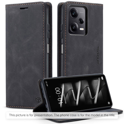 Hoes voor Oppo A5 4G, Techsuit, Confy, Zwart