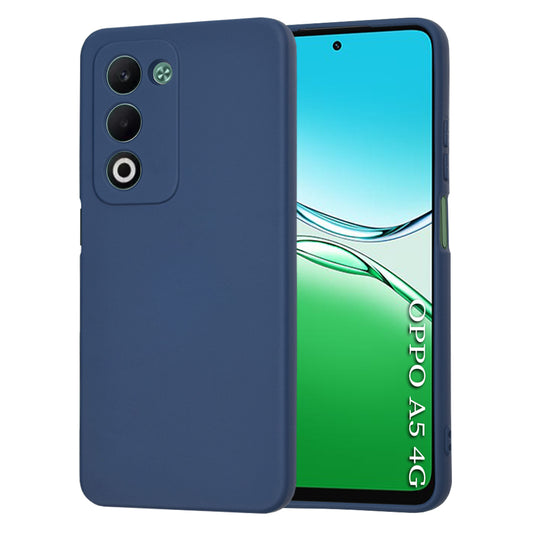 Hoes voor Oppo A5 4G, Techsuit, SoftFlex, Marineblauw