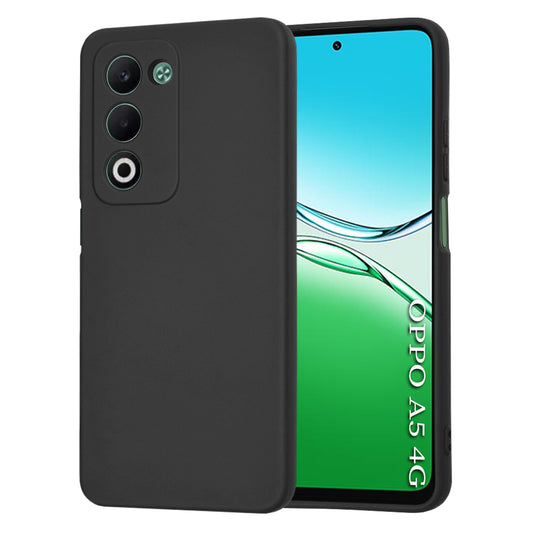 Hoesje voor Oppo A5 4G, Techsuit, SoftFlex, Zwart