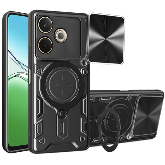Hoes voor Oppo A5 Pro 4G / A5 Pro, Techsuit, CamGuard Pro, Zwart