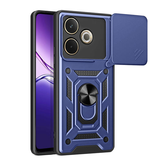 Hoesje voor Oppo A5 Pro 4G / A5 Pro, Techsuit, CamShield, Blauw