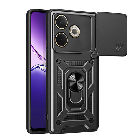 Hoes voor Oppo A5 Pro 4G / A5 Pro, Techsuit, CamShield, Zwart