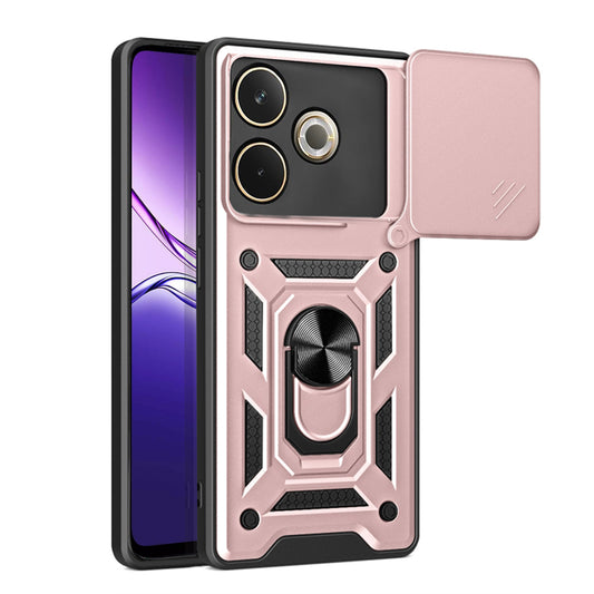 Hoes voor Oppo A5 Pro 4G / A5 Pro, Techsuit, CamShield, Roze