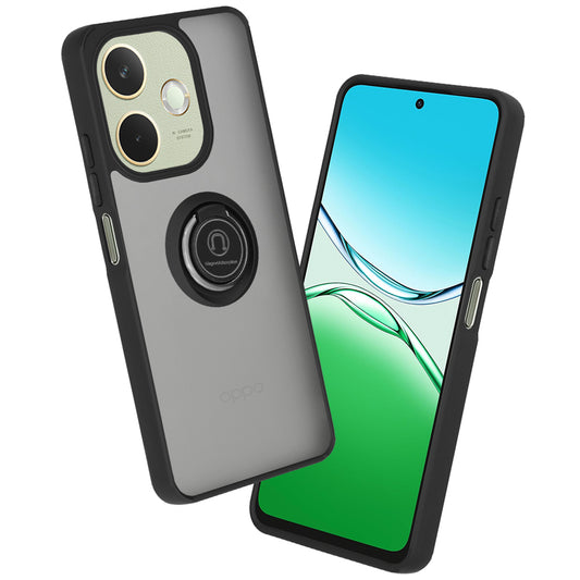 Hoes voor Oppo A5 Pro 4G / A5 Pro, Techsuit, Glinth, Zwart
