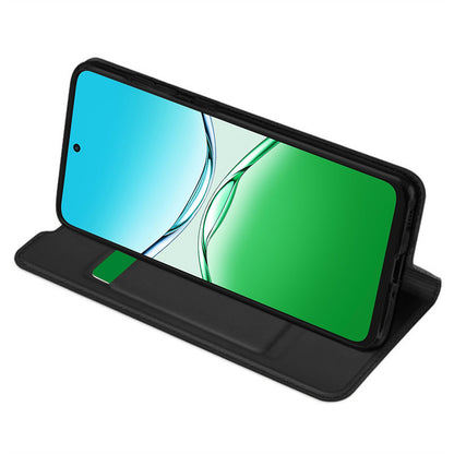 Hoes voor Oppo A5 Pro 4G / A5 Pro, Techsuit, Magskin Book, Zwart