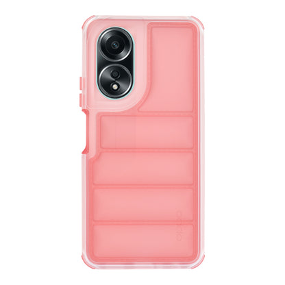 Hoes voor Oppo A58 4G, Techsuit, Wave Shield, Rood