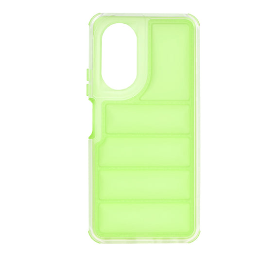 Hoes voor Oppo A58 4G, Techsuit, Wave Shield, Groen