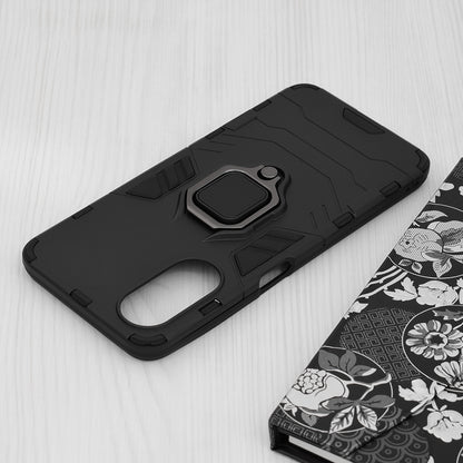 Hoes voor Oppo A58 5G / A78 5G, Techsuit, Shield, Zwart