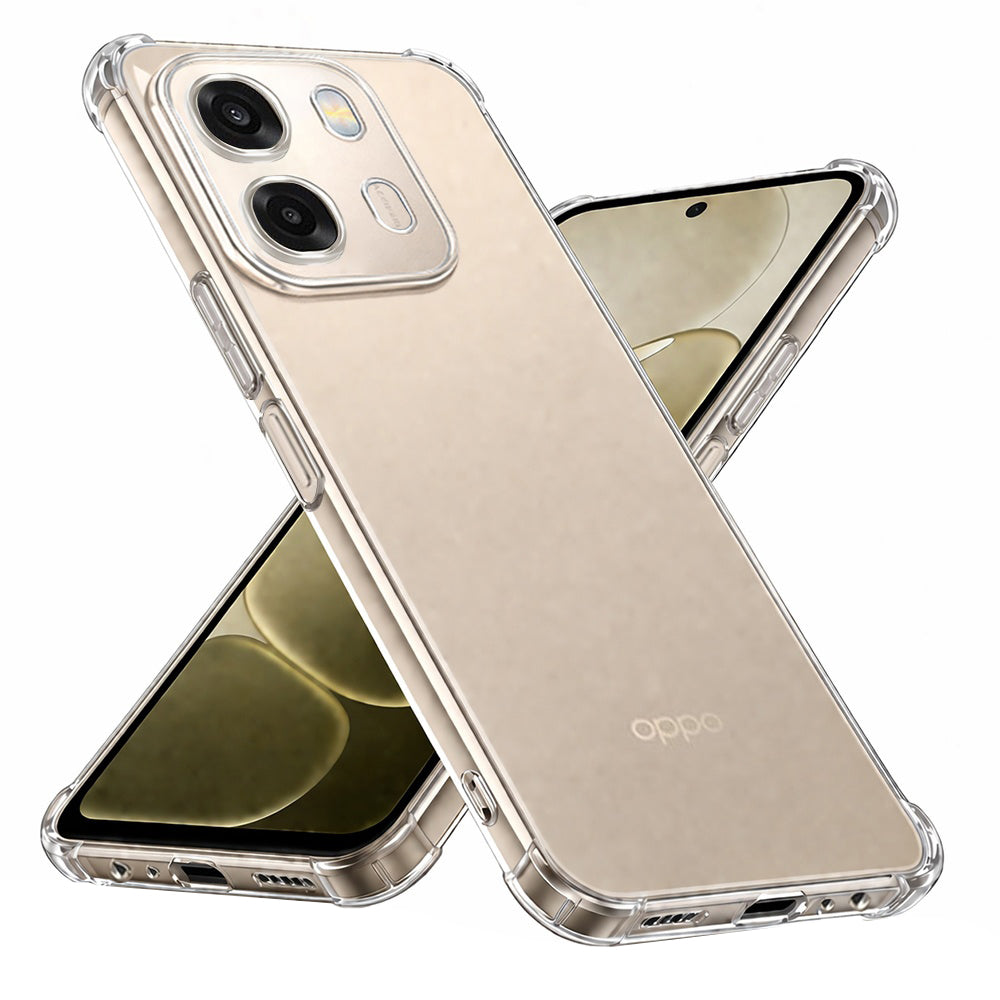 Hoes voor Oppo A6 4G, Techsuit, Shockproof Clear, Transparant