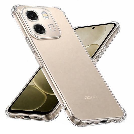 Hoes voor Oppo A6 4G, Techsuit, Shockproof Clear, Transparant