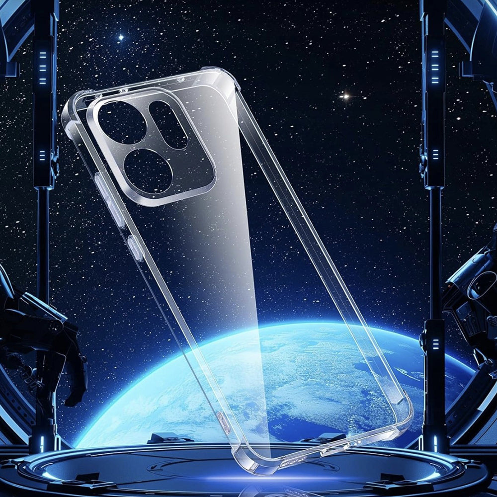 Hoes voor Oppo A6 4G, Techsuit, Shockproof Clear, Transparant
