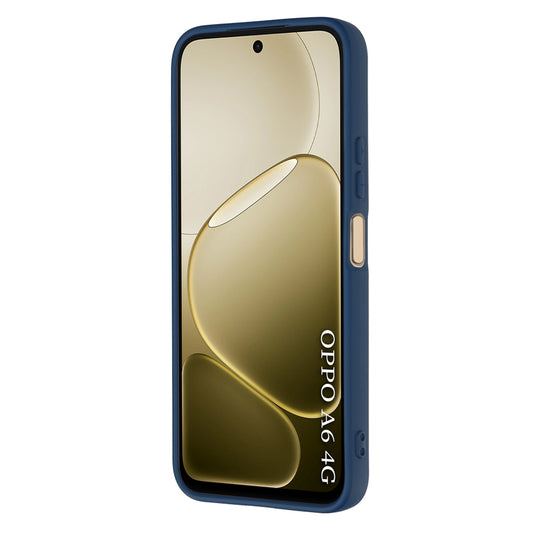 Hoes voor Oppo A6 4G, Techsuit, SoftFlex, Marineblauw