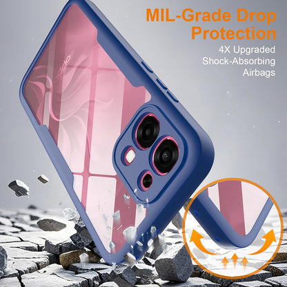 Hoes voor Oppo A6 Pro 5G / A6 Pro 4G, Techsuit, ColorVerse 360, Blauw