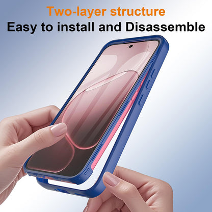 Hoes voor Oppo A6 Pro 5G / A6 Pro 4G, Techsuit, ColorVerse 360, Blauw