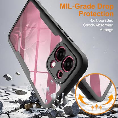 Hoes voor Oppo A6 Pro 5G / A6 Pro 4G, Techsuit, ColorVerse 360, Zwart