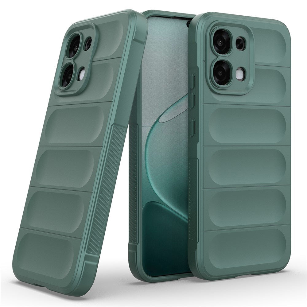 Hoesje voor Oppo A6 Pro 5G / A6 Pro 4G, Techsuit, Magic Shield, Groen