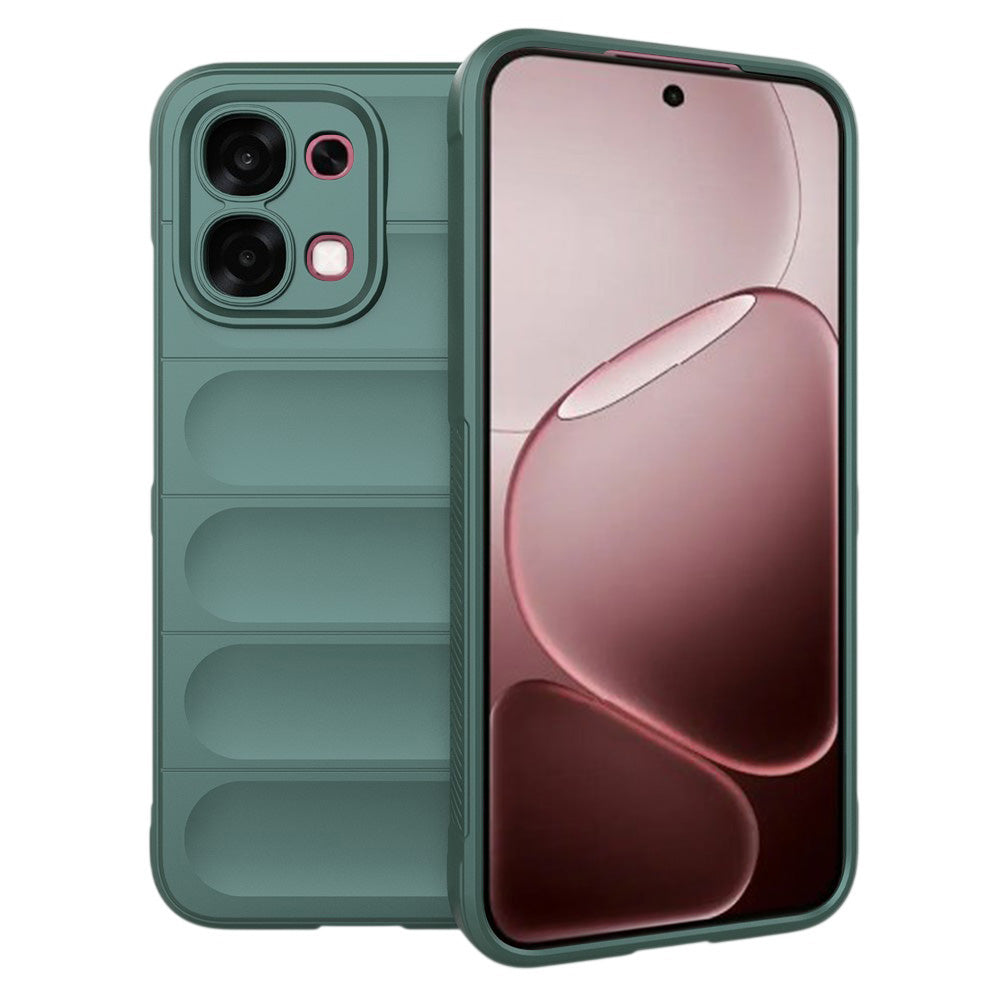 Hoesje voor Oppo A6 Pro 5G / A6 Pro 4G, Techsuit, Magic Shield, Groen