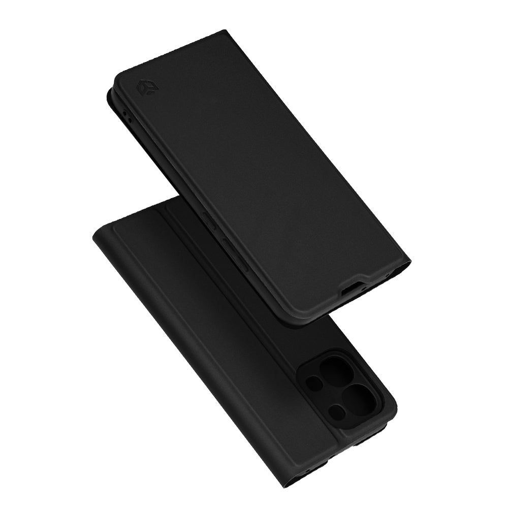 Hoes voor Oppo A6 Pro 5G / A6 Pro 4G, Techsuit, Magskin Book, Zwart