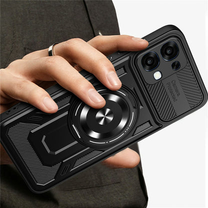 Case for Oppo A6 Pro 5G / A6 Pro 4G, Techsuit, RuggedCam, Blue