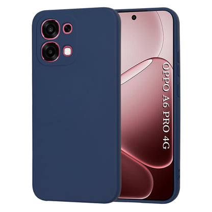 Hoes voor Oppo A6 Pro 5G / A6 Pro 4G, Techsuit, SoftFlex, Marineblauw