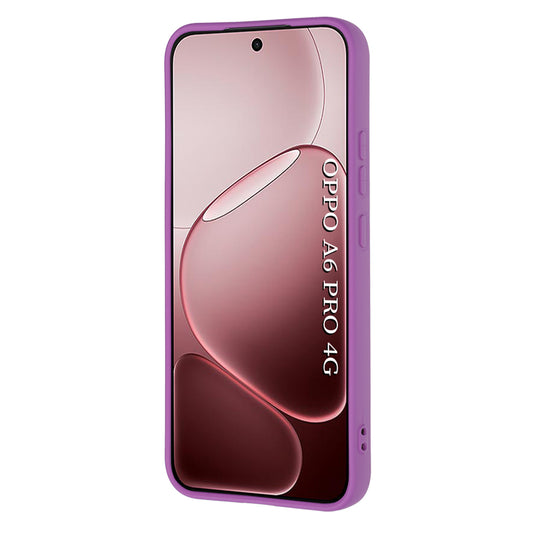 Hoesje voor Oppo A6 Pro 5G / A6 Pro 4G, Techsuit, SoftFlex, Paars