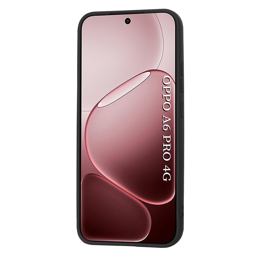 Hoes voor Oppo A6 Pro 5G / A6 Pro 4G, Techsuit, SoftFlex, Zwart