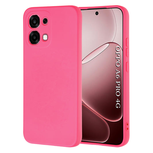 Hoesje voor Oppo A6 Pro 5G / A6 Pro 4G, Techsuit, SoftFlex, Donkerroze