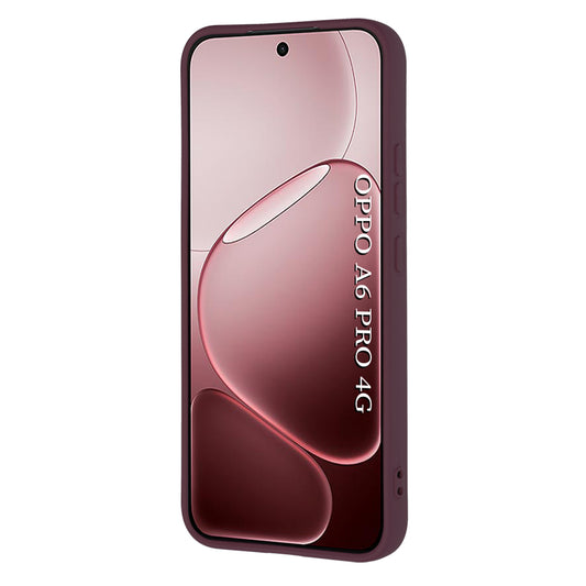Hoesje voor Oppo A6 Pro 5G / A6 Pro 4G, Techsuit, SoftFlex, Bordeaux