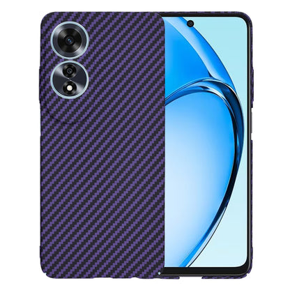 Hoes voor Oppo A60, Techsuit, Carbonite FiberShell, Paars