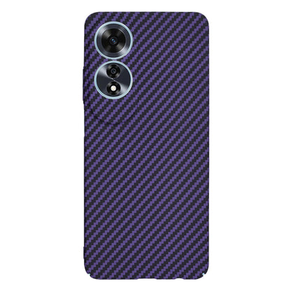 Hoes voor Oppo A60, Techsuit, Carbonite FiberShell, Paars