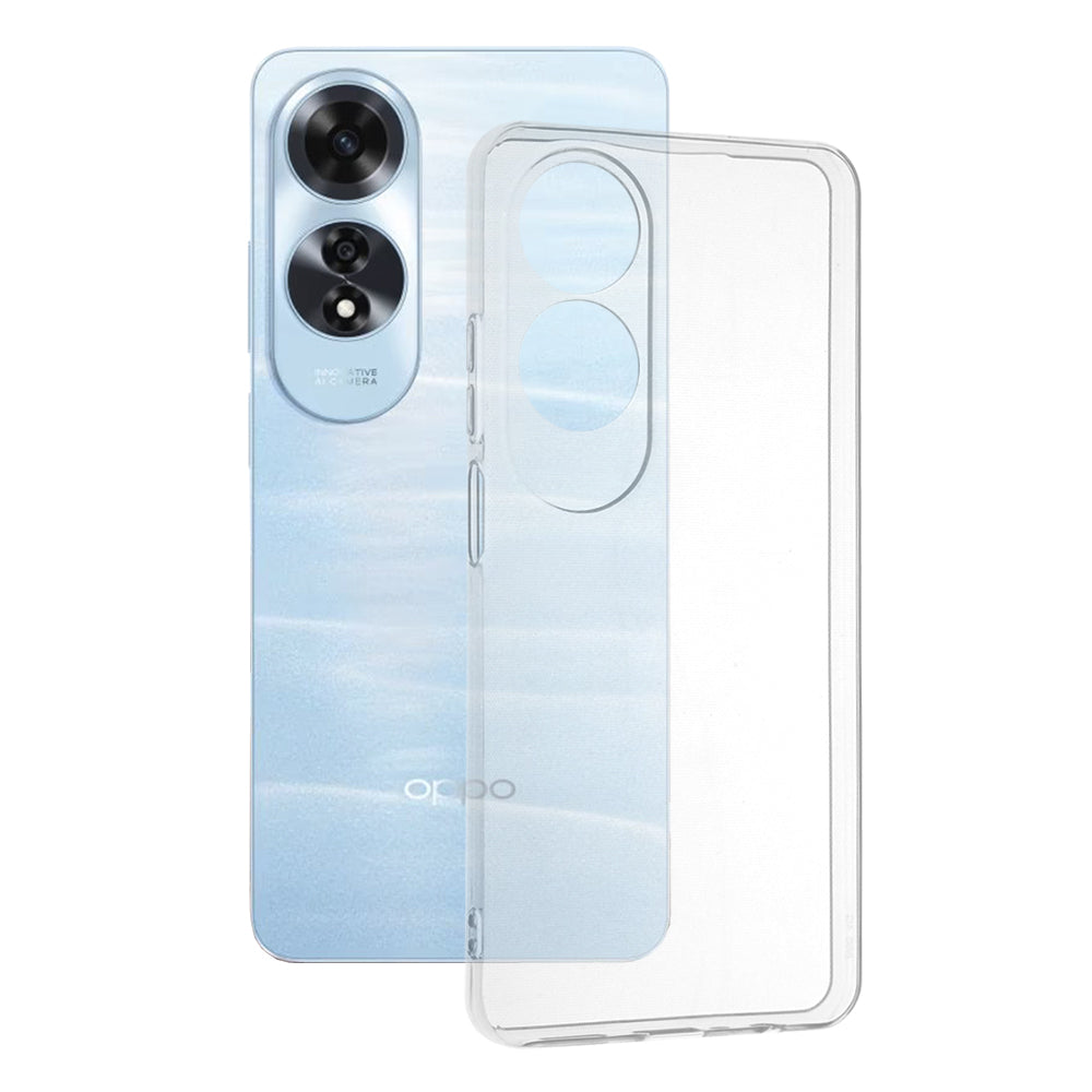 Hoes voor Oppo A60, Techsuit, Helder, Transparant
