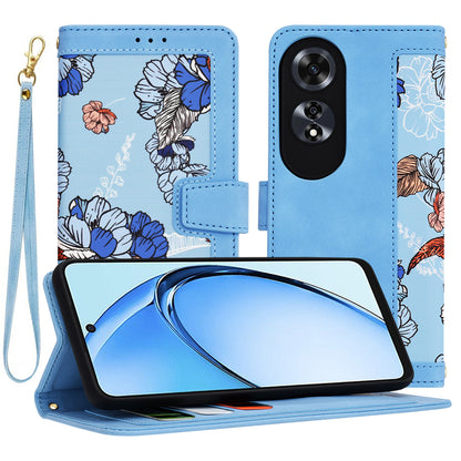 Hoes voor Oppo A60, Techsuit, FlipCraft, Blauw