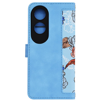 Hoes voor Oppo A60, Techsuit, FlipCraft, Blauw