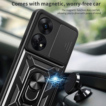 Hoes voor Oppo A78 4G, Techsuit, CamShield, Groen